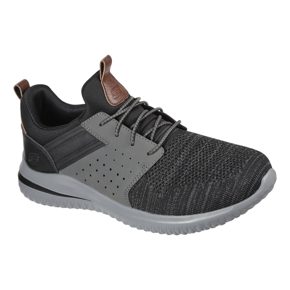 Skechers - DELSON 3.0 CICADA - Black / Grey