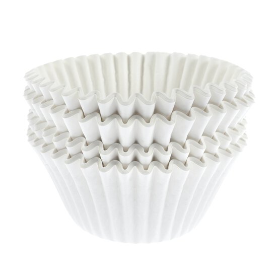 White Cupcake Cases 100 Pack