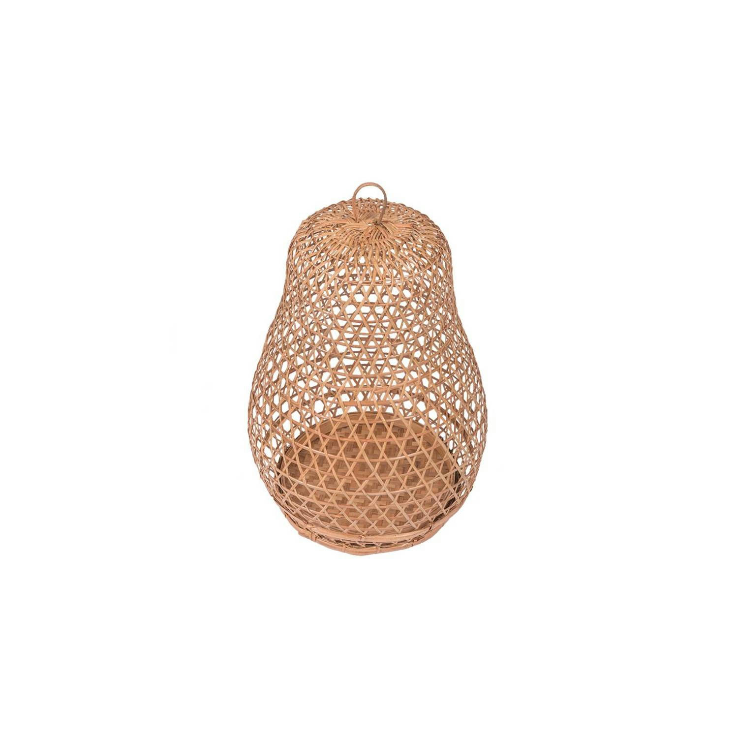 PAPAYA - Cloche en bambou décorative