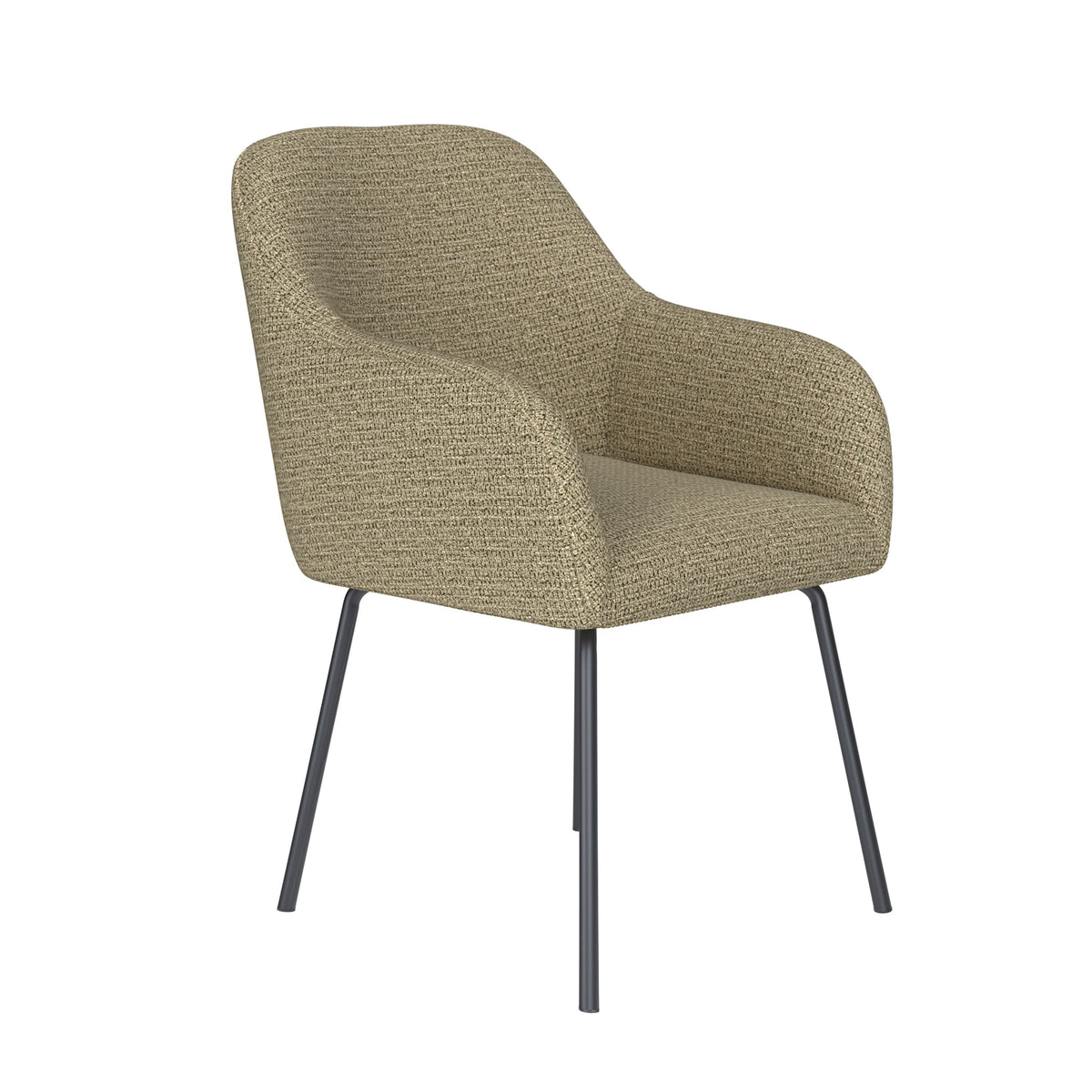 Housecraft Living Otis Eetkamerstoel Metaal Pistache groen