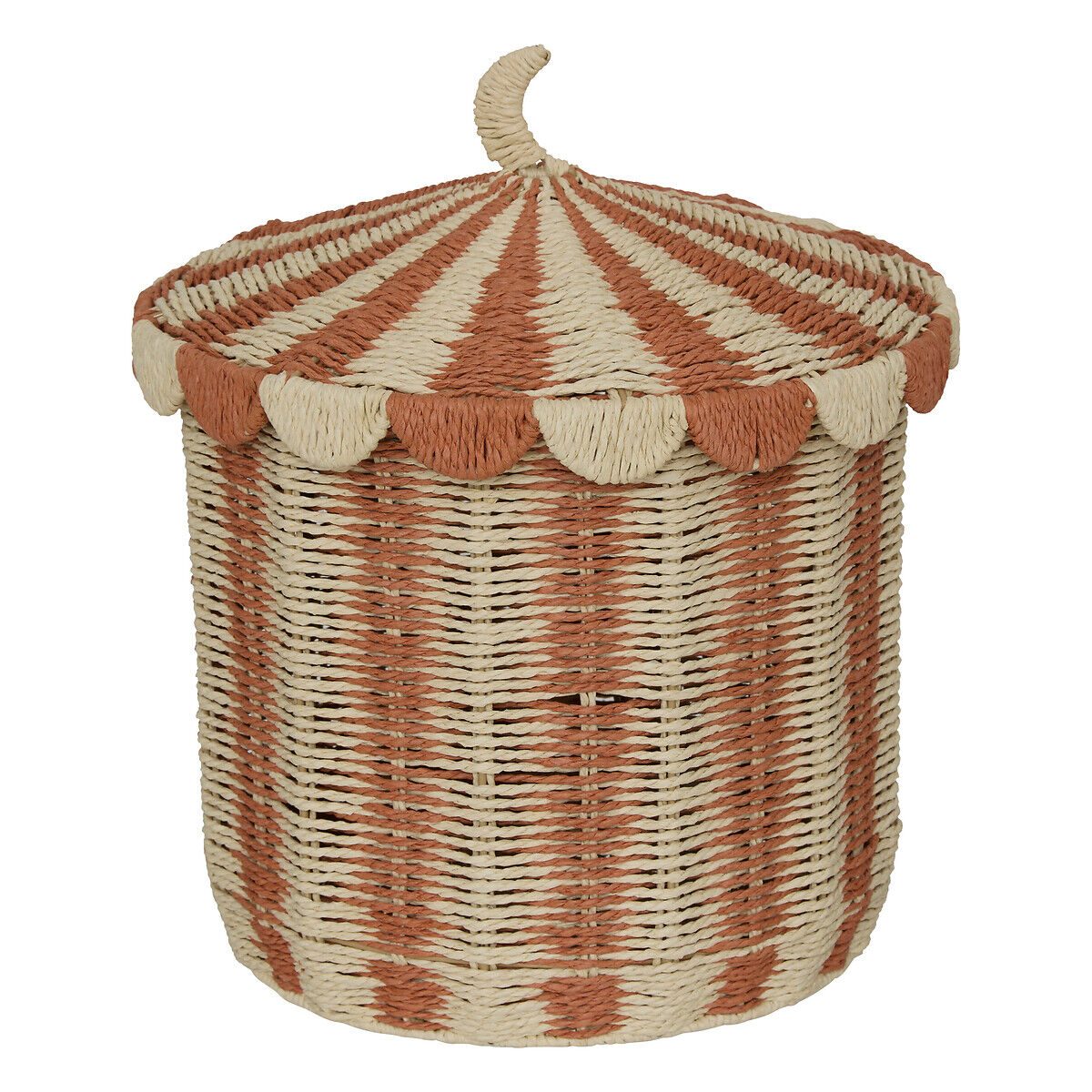 Cesto de arrumação NOMADE com tampa 37,5cm