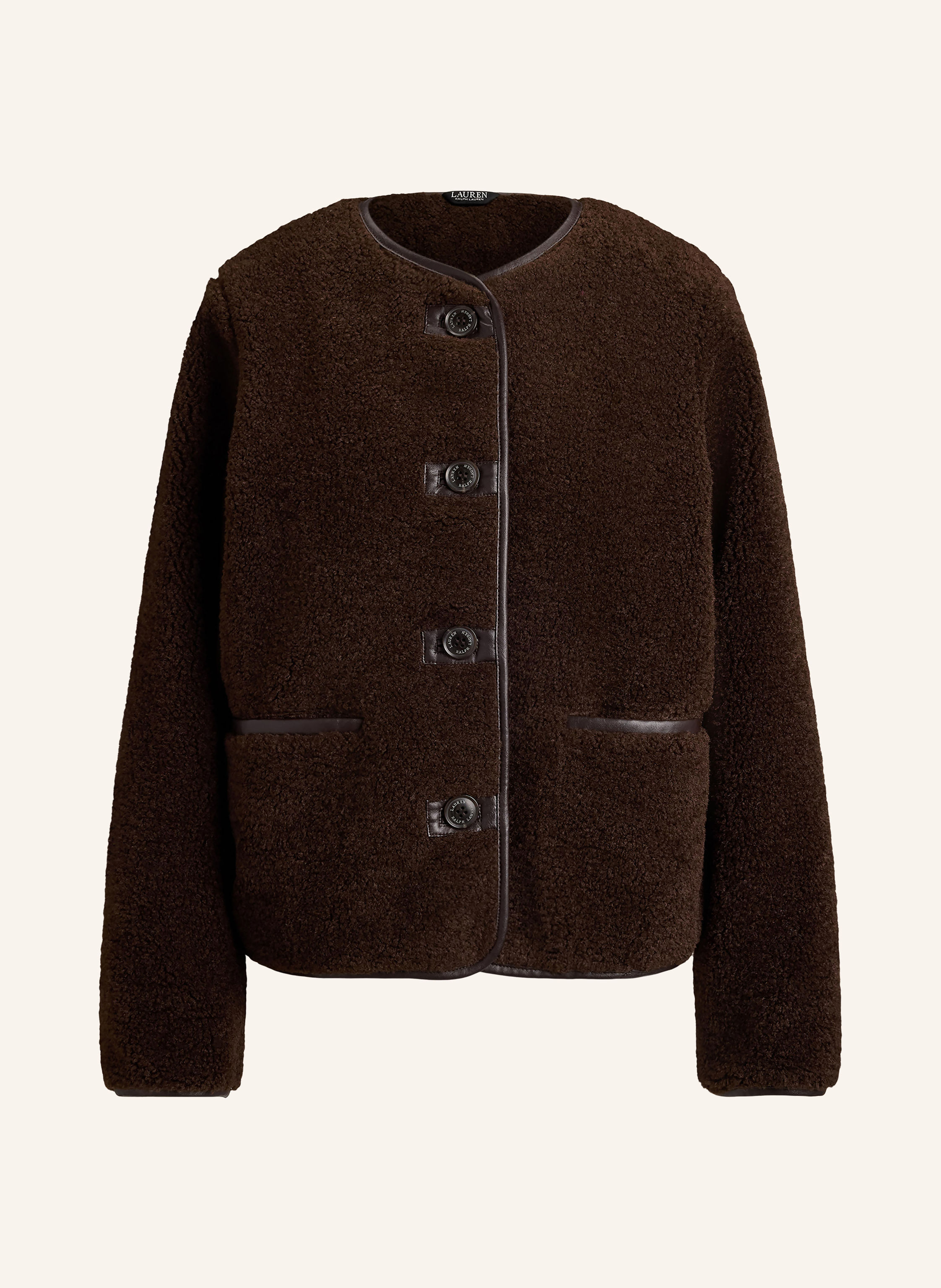 LAUREN RALPH LAUREN Teddyfell-Jacke