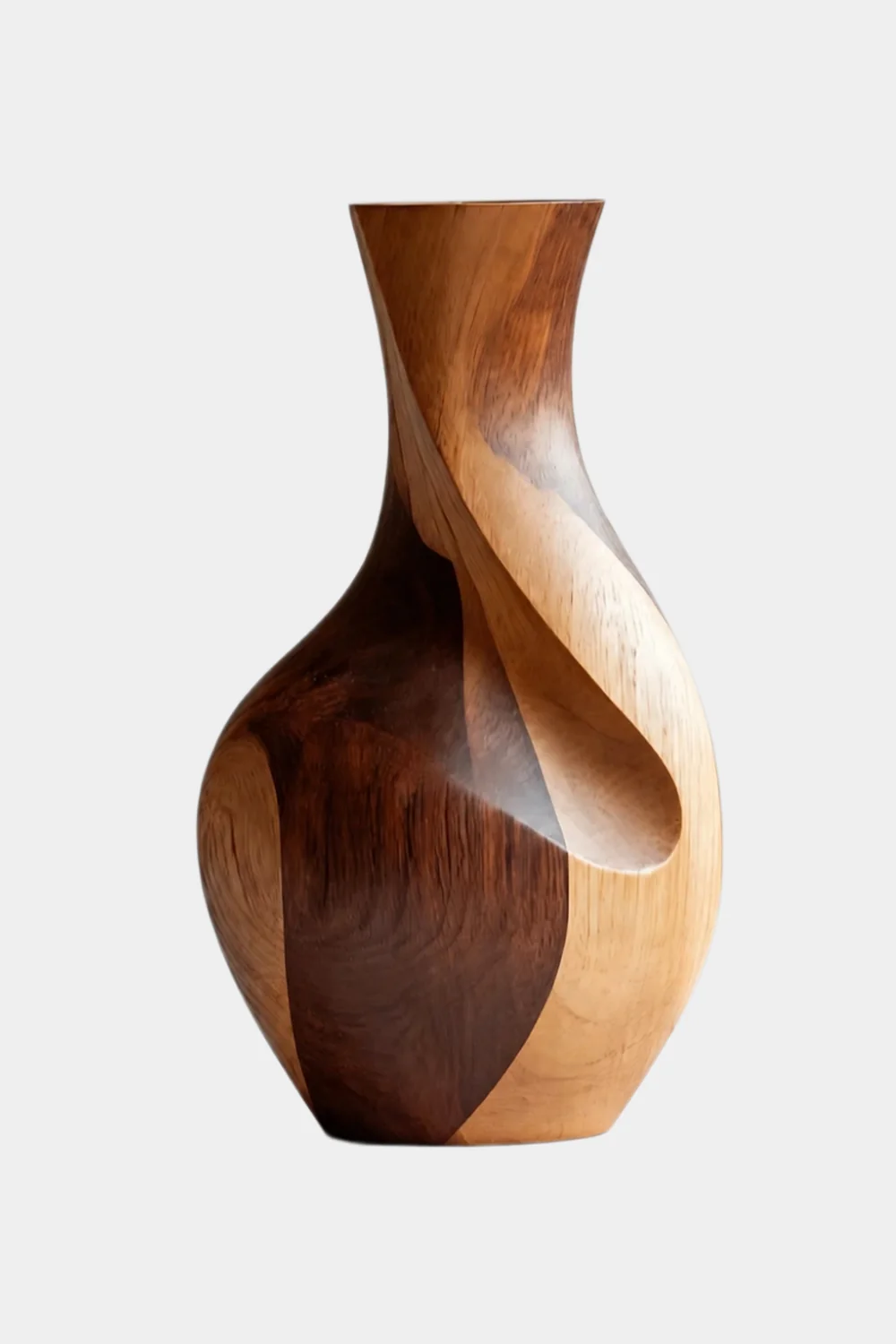 Vase Wood Sculpture #WG111