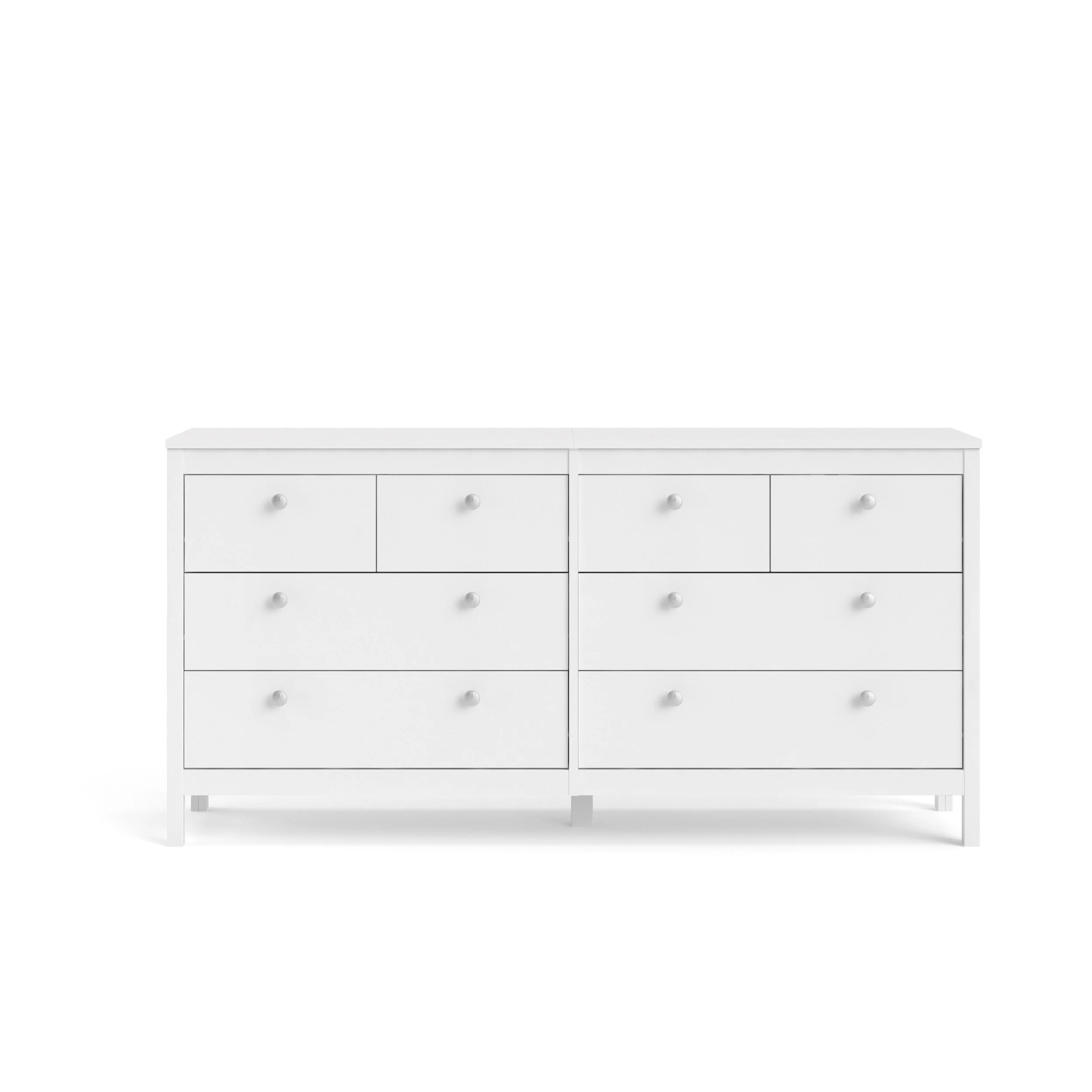 Porch & Den Madrid 8 Drawer Double Dresser