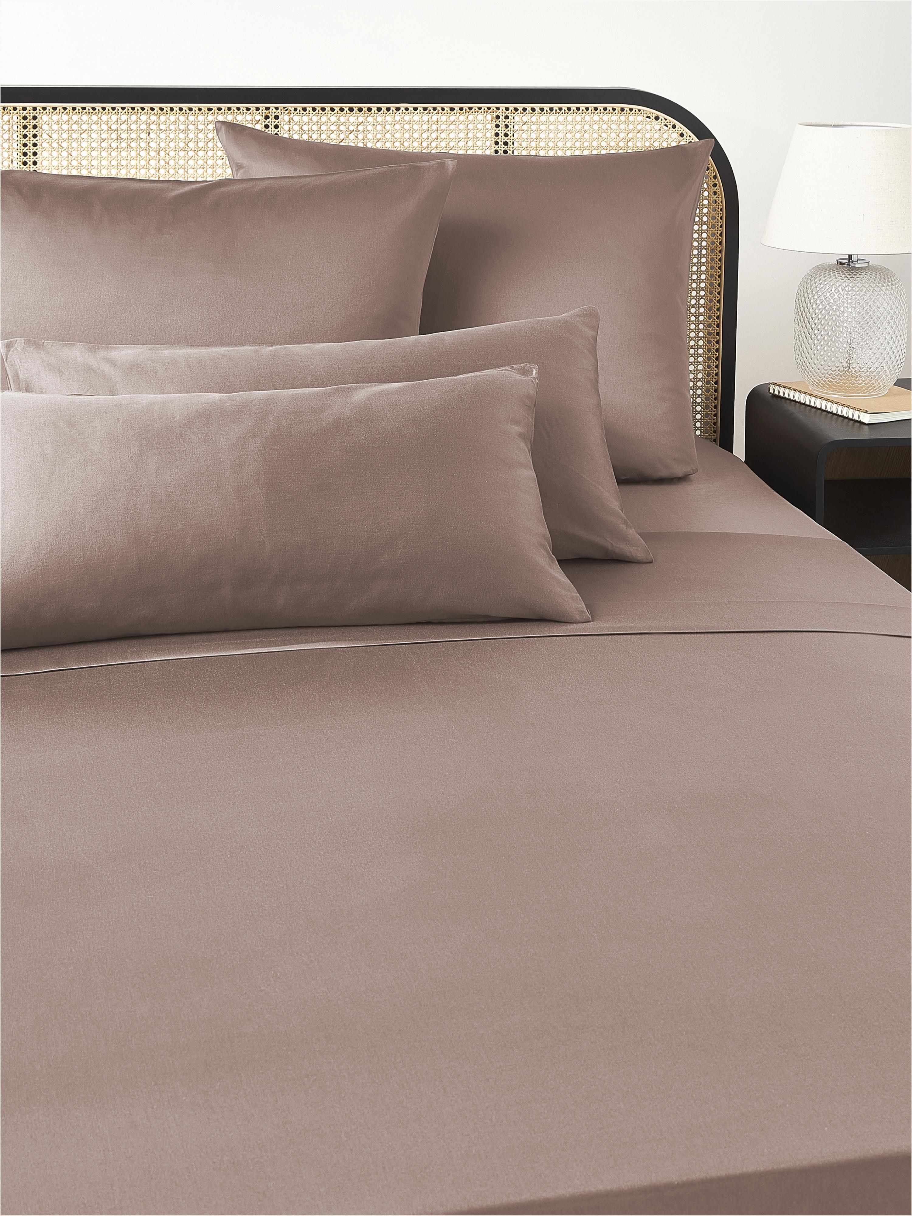Baumwollsatin-Betttuch Comfort