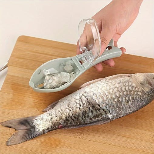 NNETM Fish Scale Remover Brush Seafood Scaler Tool