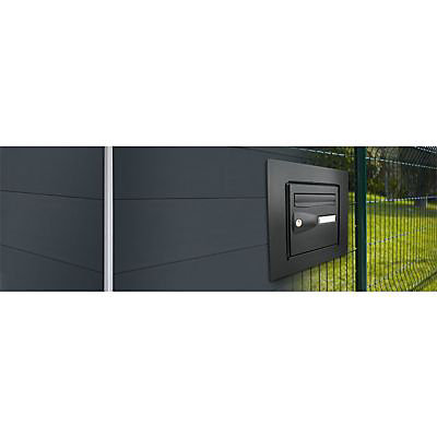 Cadre d'encastrement pour Boite aux lettres Profil  Noir