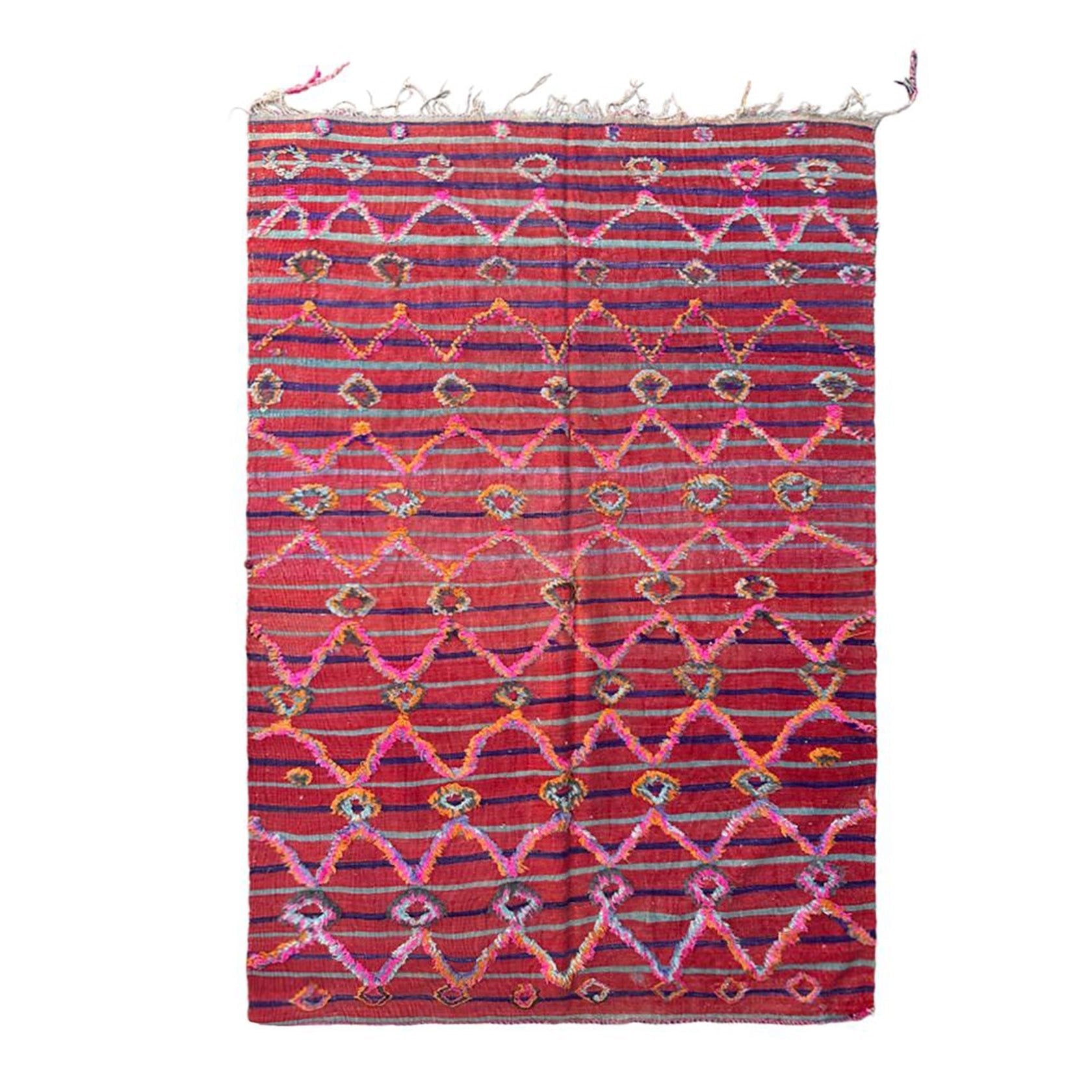 AFK Living vloerkleed Berber - handgemaakt - Wol - 138 x 220 cm
