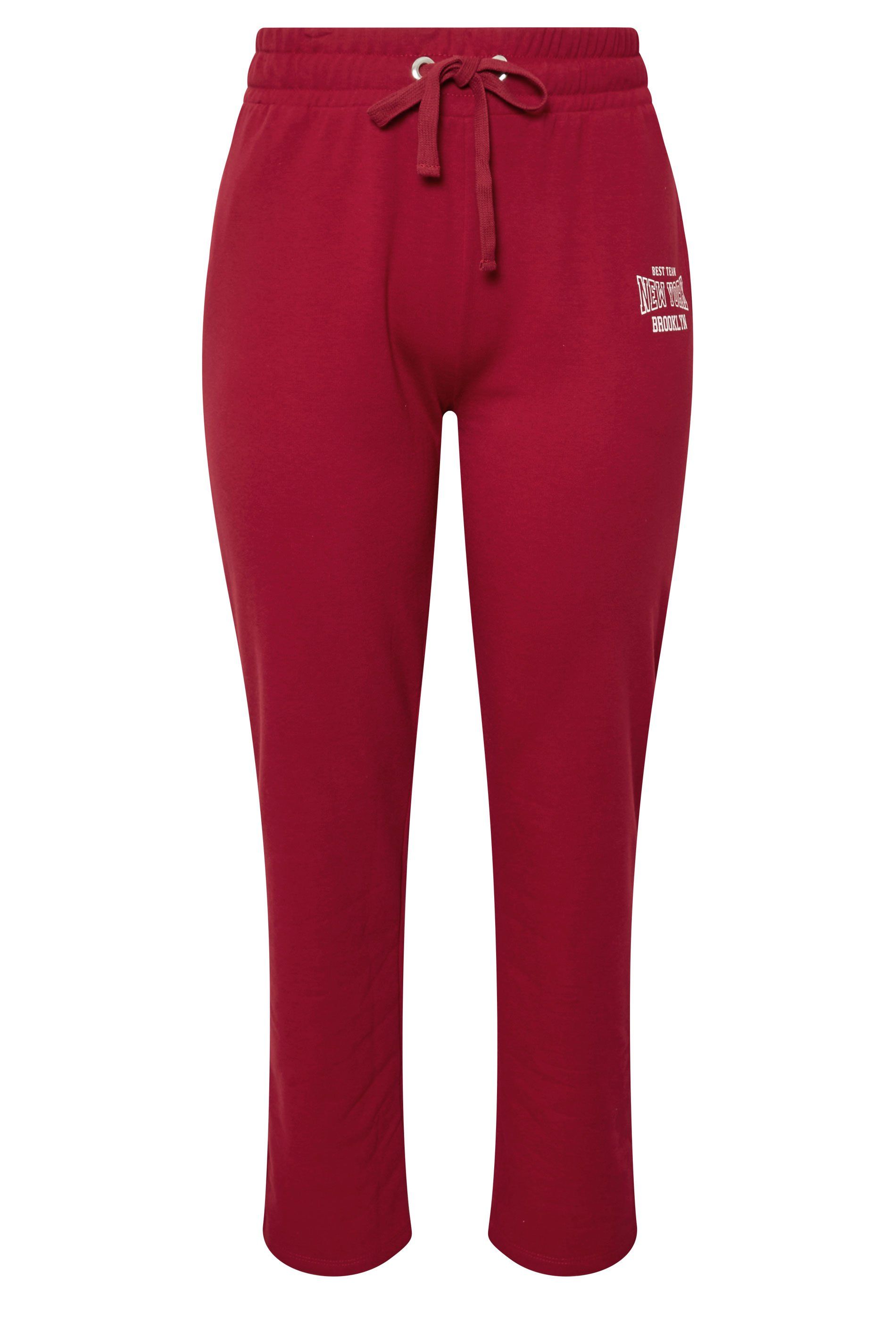 Yours New York' Straight Leg Joggers