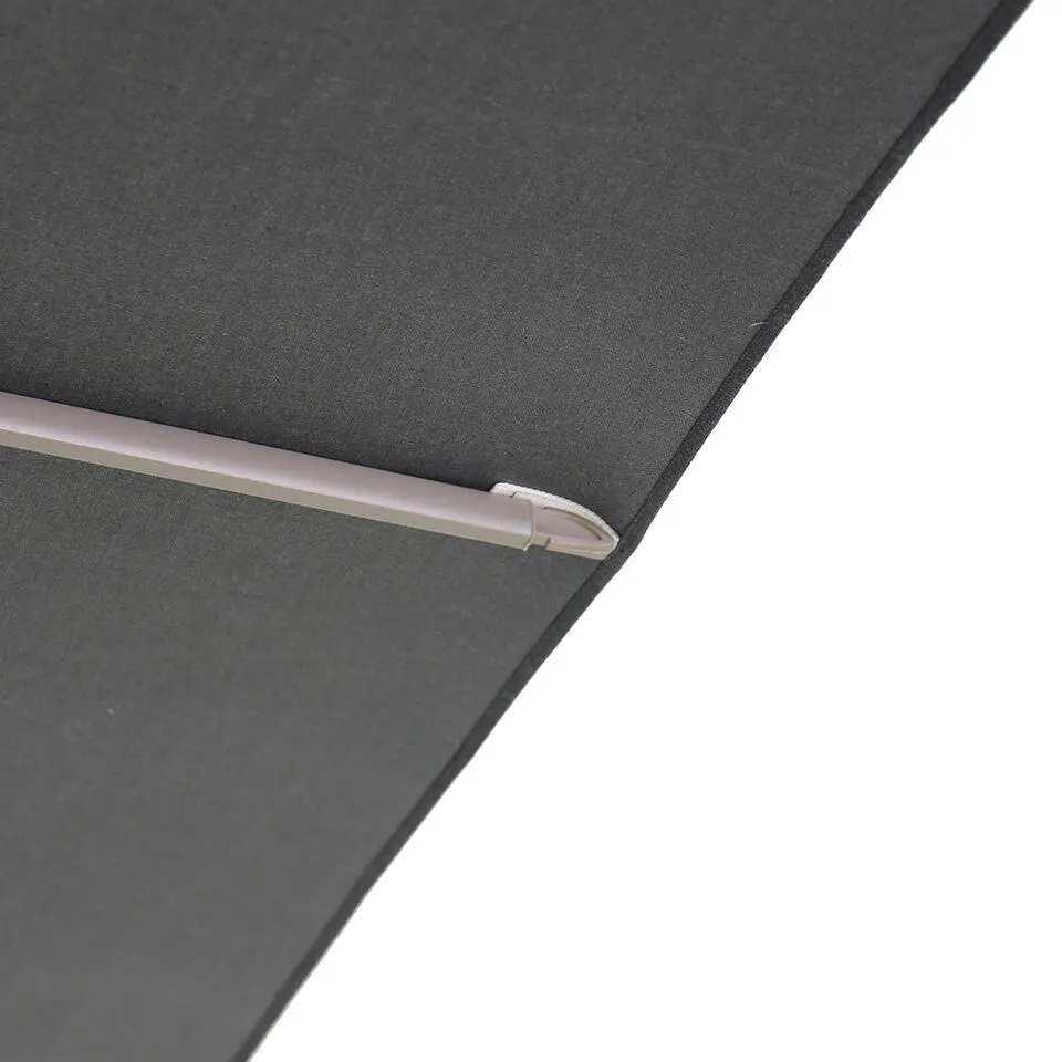 Garden Impressions Zweefparasol Hawaii Deluxe 3x3m �?taupe �?antraciet