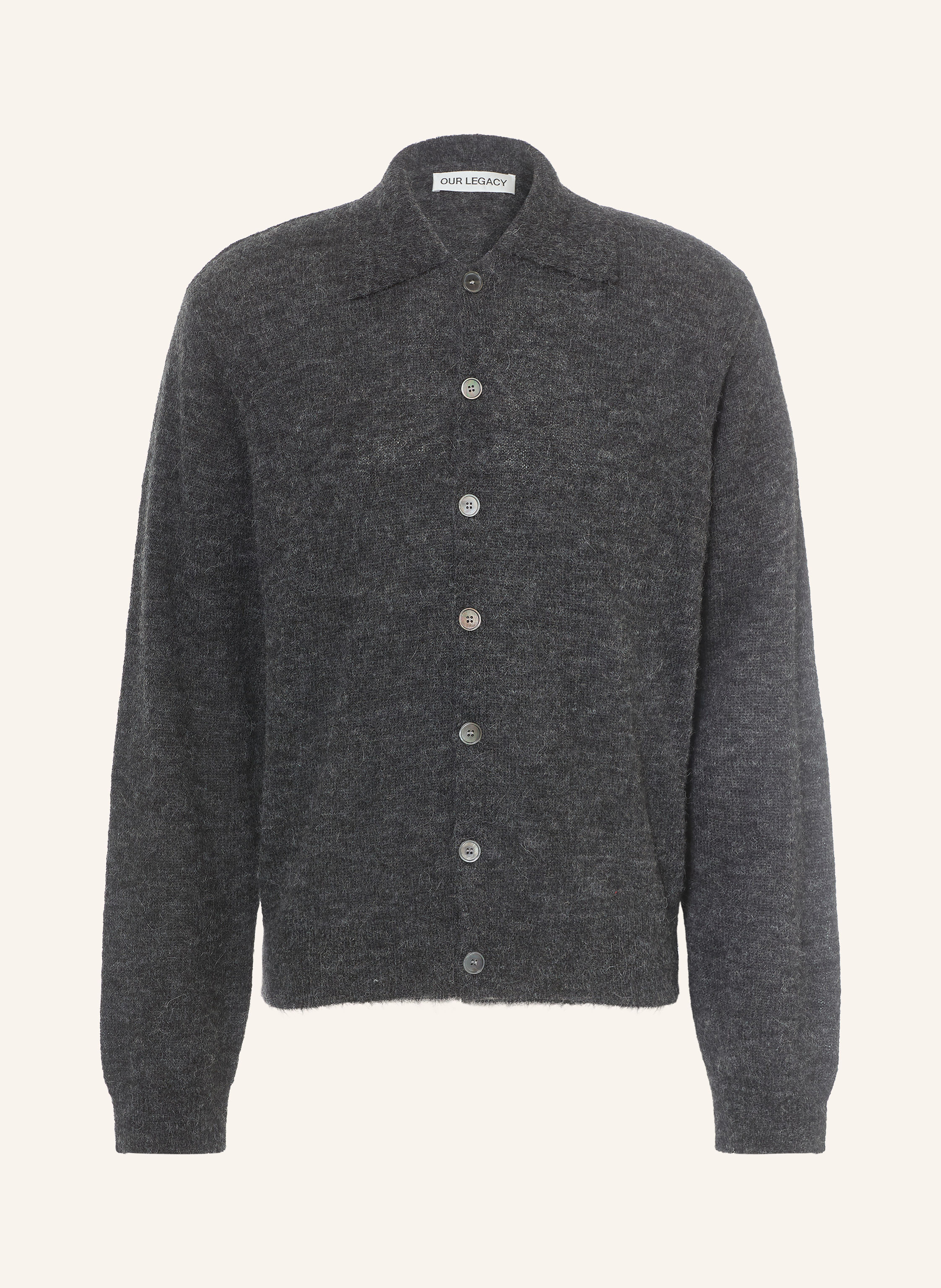 OUR LEGACY Strickjacke mit Alpaka