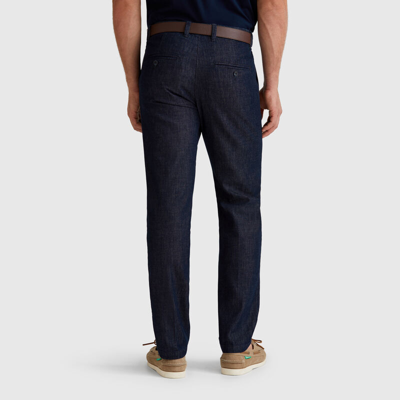 Slim fit chambray chinos