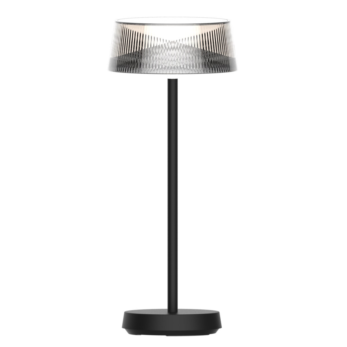 Lampa stołowa akumulatorowa CASABLANCA czarna LED 3.4W wys:37cm Polux
