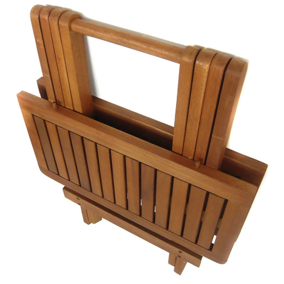 Beistelltisch »Cleveland«, BxHxT: 50 x 50 x 50 cm, AkazienHolz
