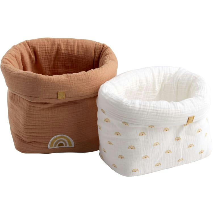 SUNLIGHT - Lot de 2 paniers de rangement Sunlight