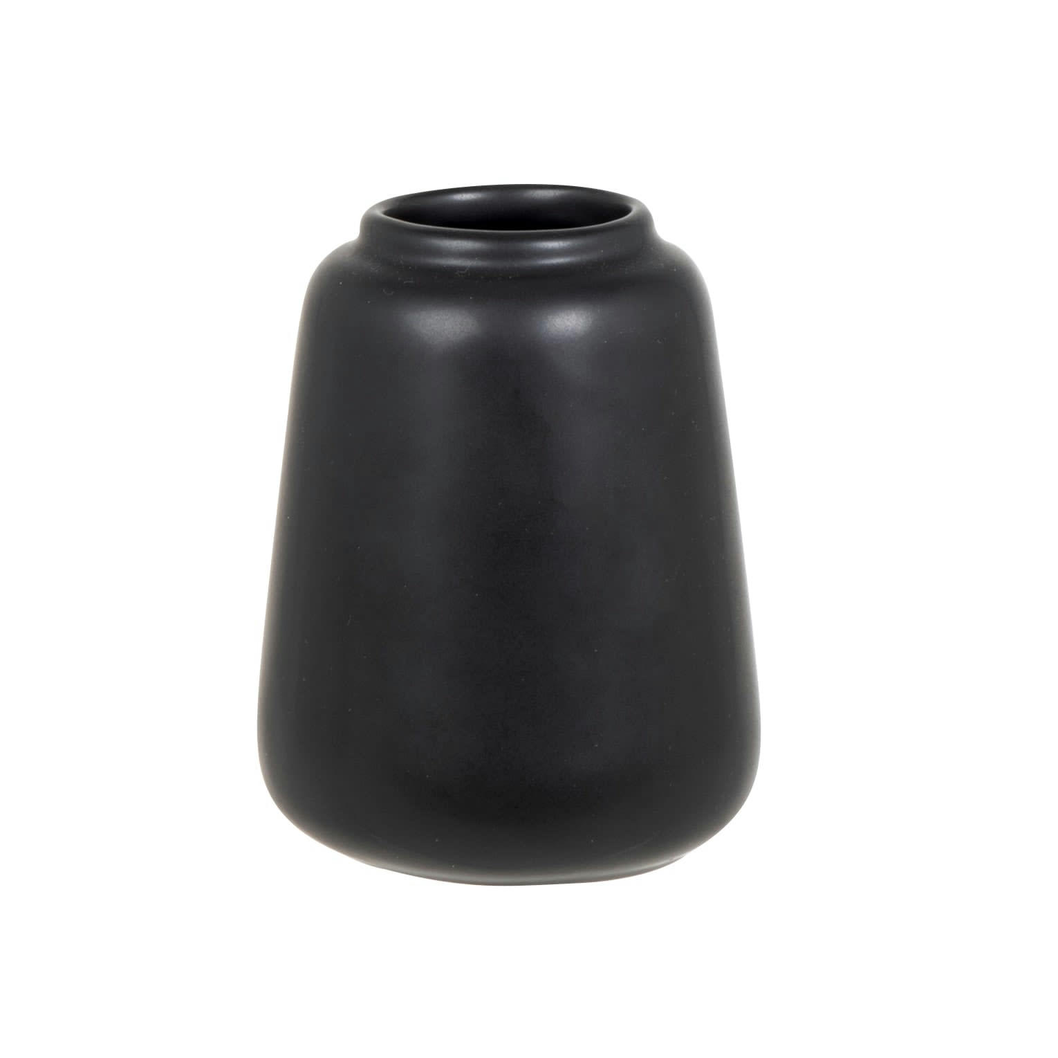 CLARISSE - Vase en dolomite noire H10