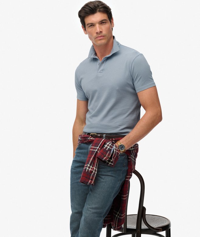 Essential Jersey Polo Top