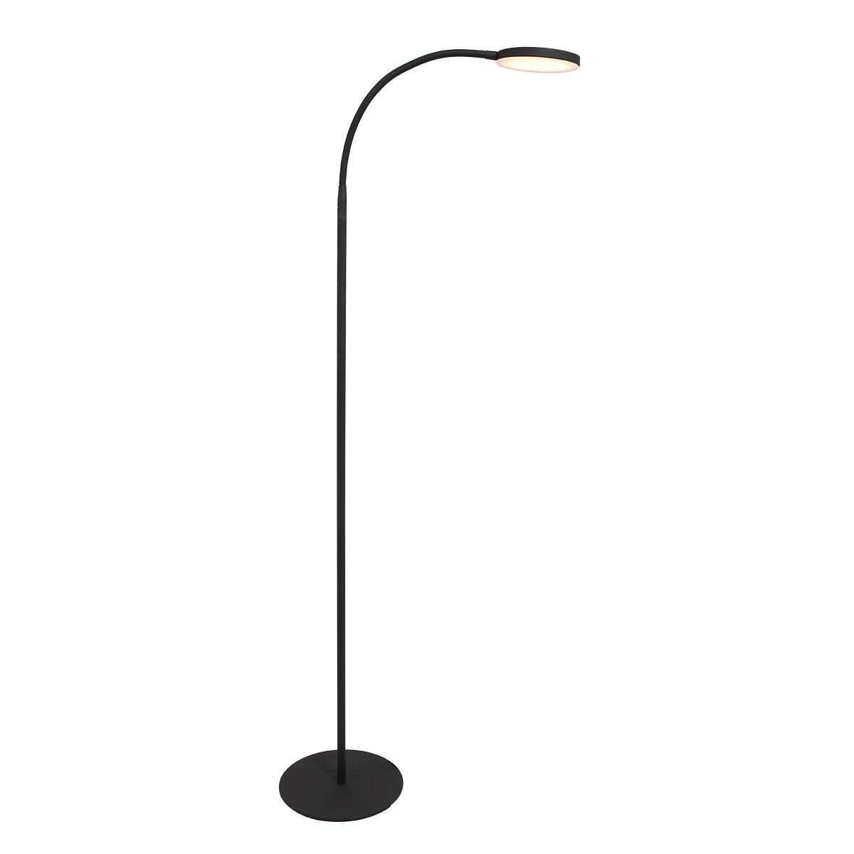 Mexlite vloerlamp Platu - 1 lichts - 64x 132 cm - zwart