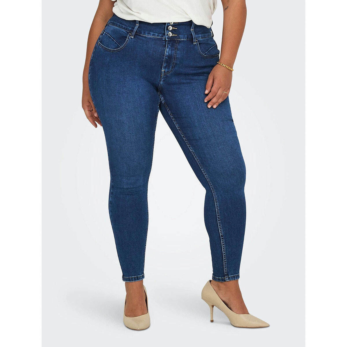 Jean  skinny, taille haute