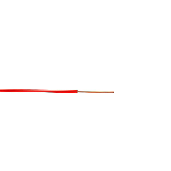 Fil 1,5mm² H07VU rouge couronne 10m Nexans