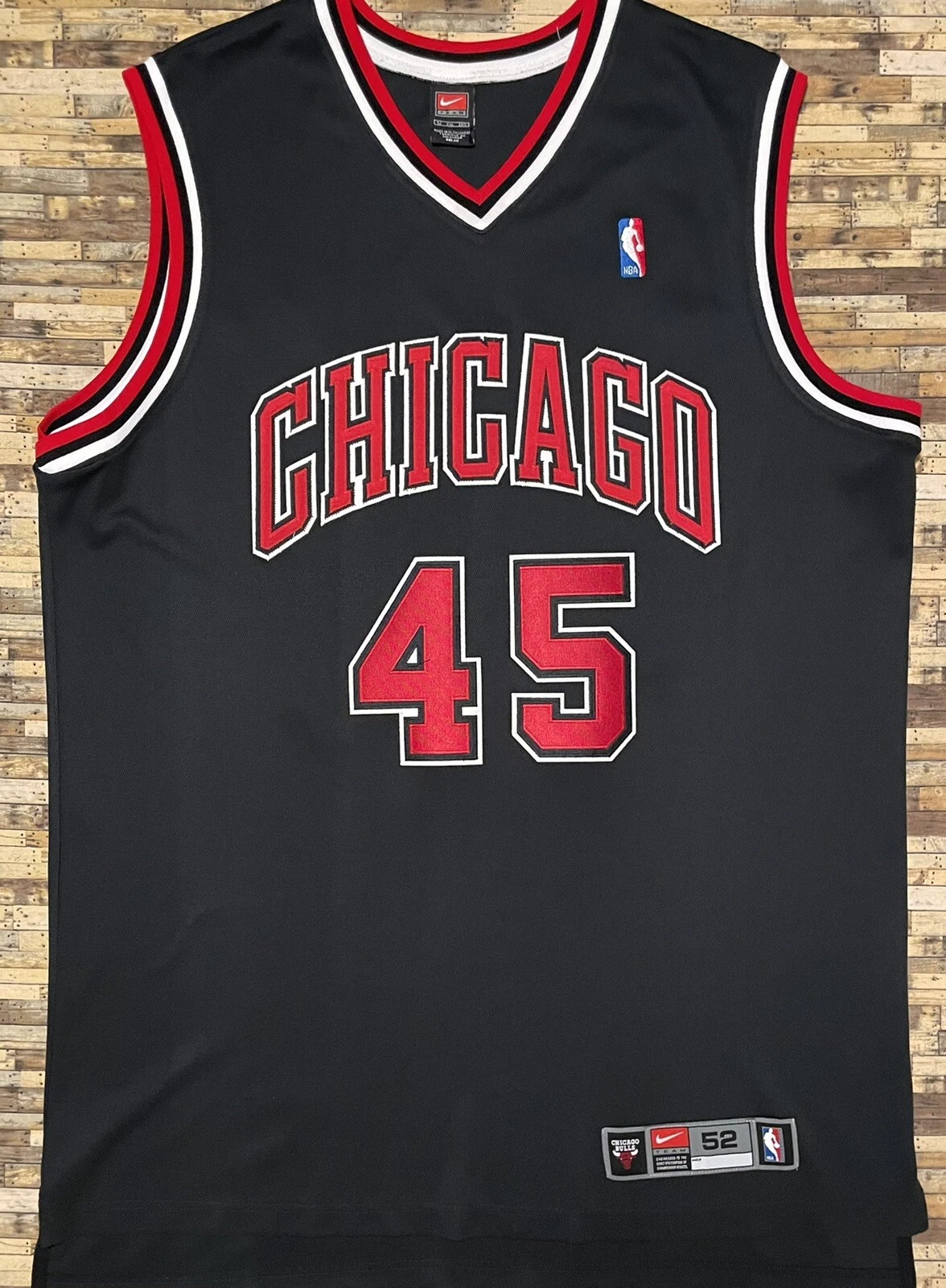 Men's Chicago Bulls Michael Jordan Nike 1984/85 Vintage Jersey - Black
