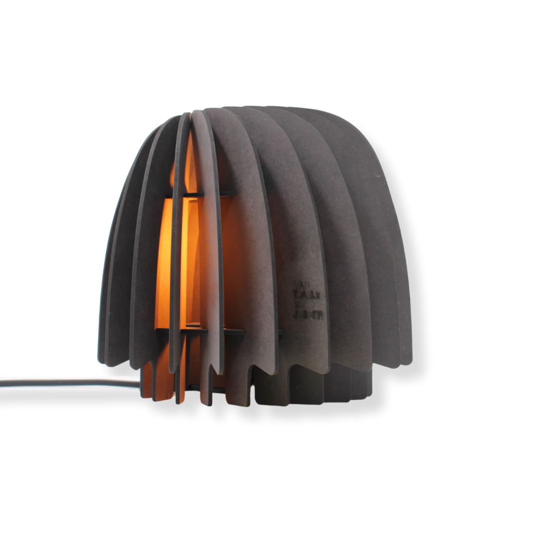 Van Tjalle en Jasper Tafellamp Toad - Black