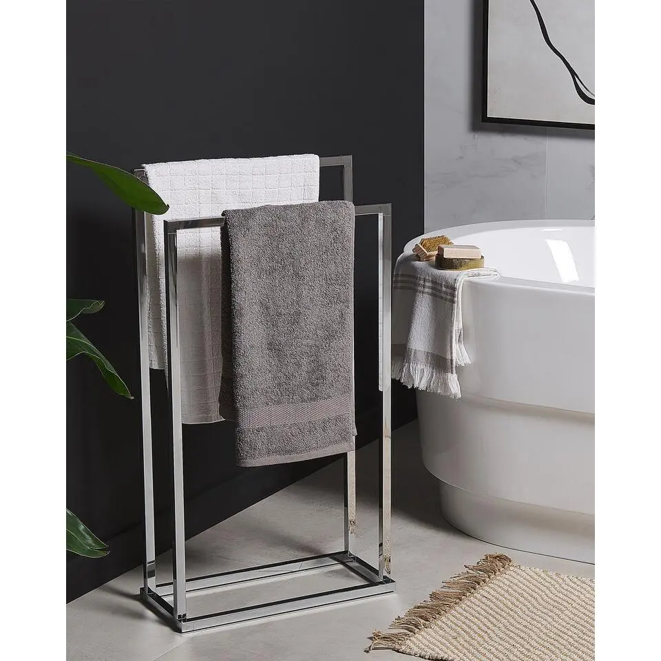 RECREO - Handdoekrek - Zilver - Staal