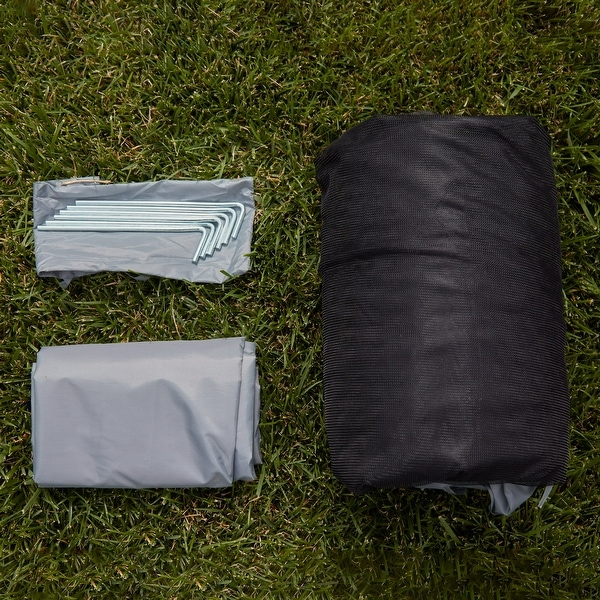 10 ft. x 10 ft. Slant-leg Canopy Accessory Pack, Shade Wall and Screen Walls