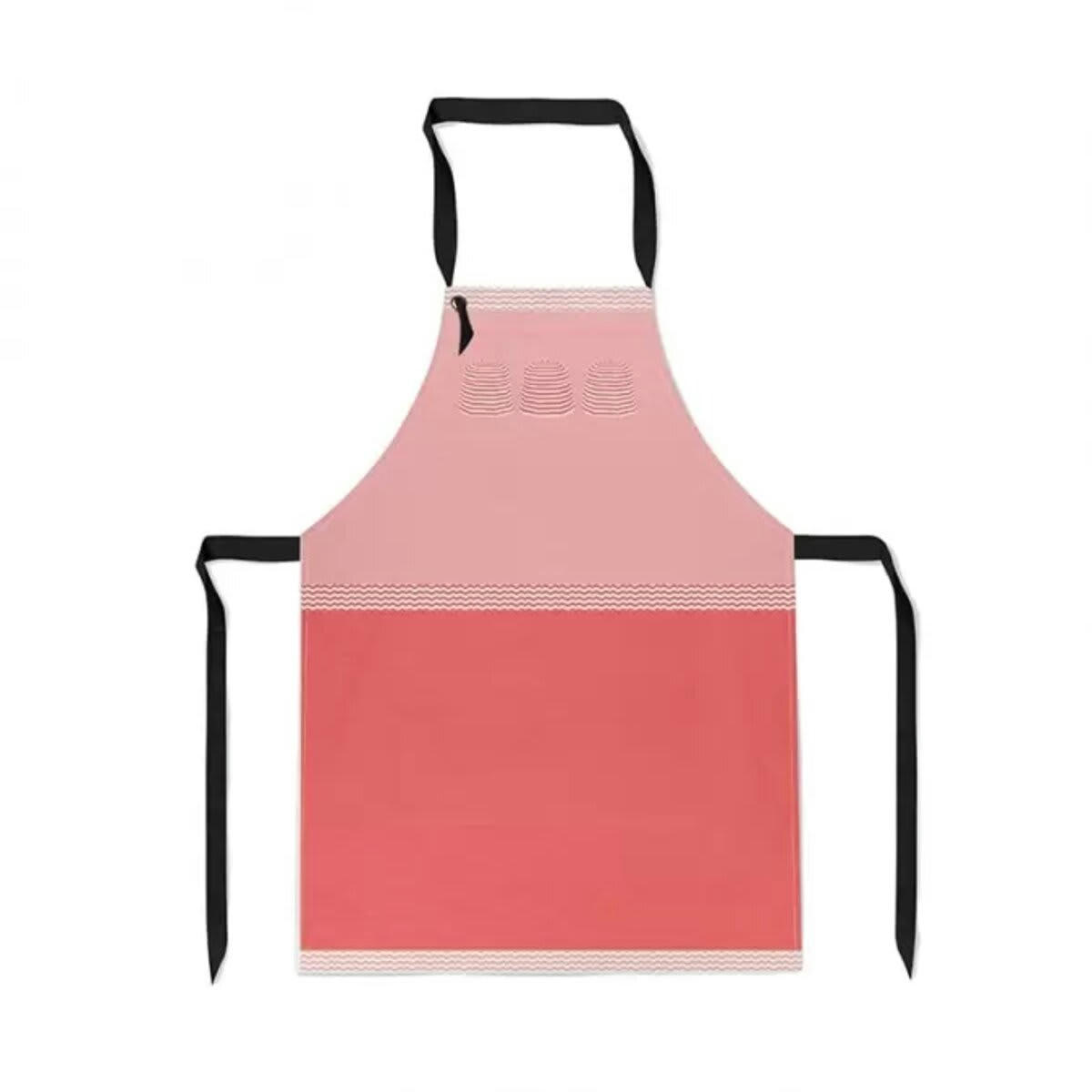 KONTATU - Tablier conton Kontatu Panorama Plaia rouge 70x90 cm