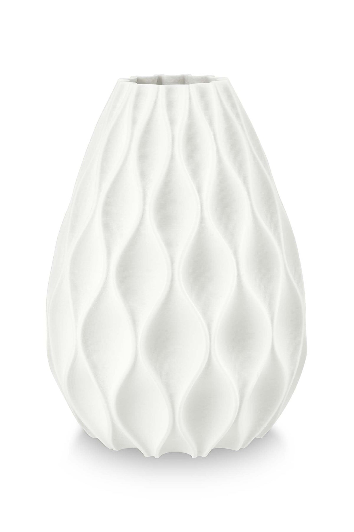 vtwonen Vaas Waves - Porcelein - 20x28.5cm