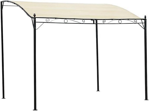 Chapiteau Tissu Blanc Crème Tonnelle de Jardin Tente Pavillon de Jardin
