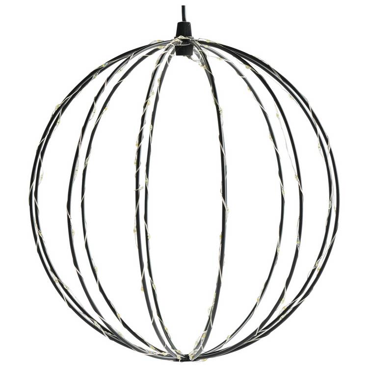 Habitat Solar Hanging Metal Lantern