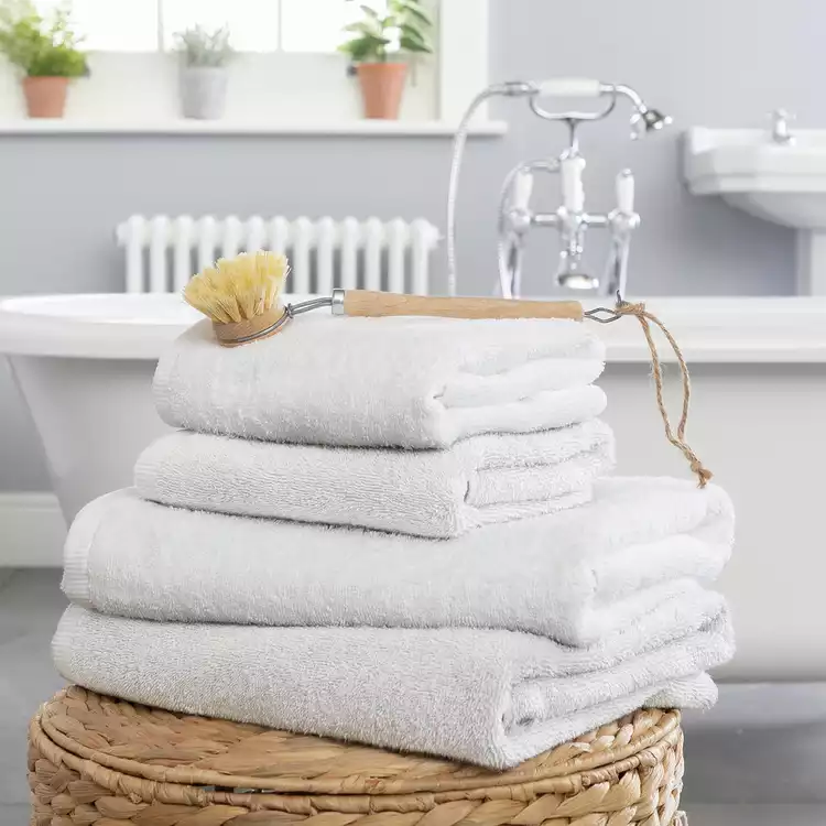 Habitat Lyocell 4 Piece Towel Bale - White