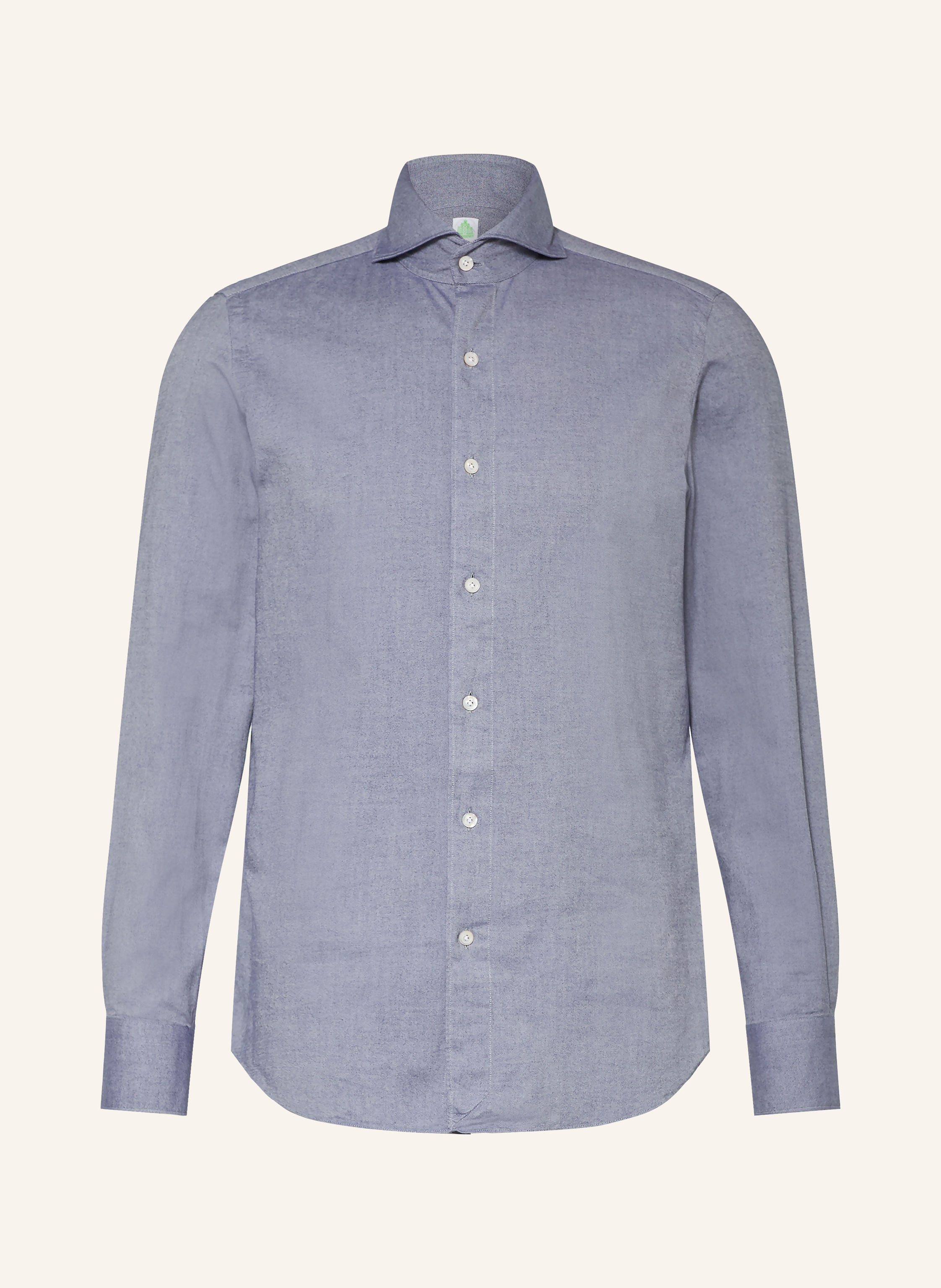FINAMORE 1925 Flanellhemd TOKYO SERGIO Slim Fit
