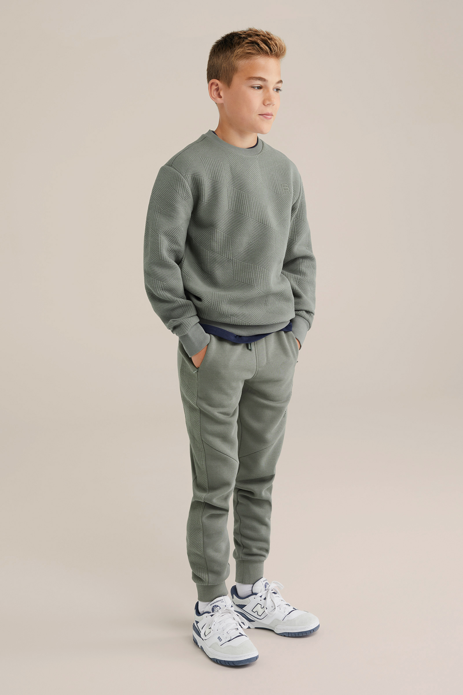 Jongens regular fit joggingbroek