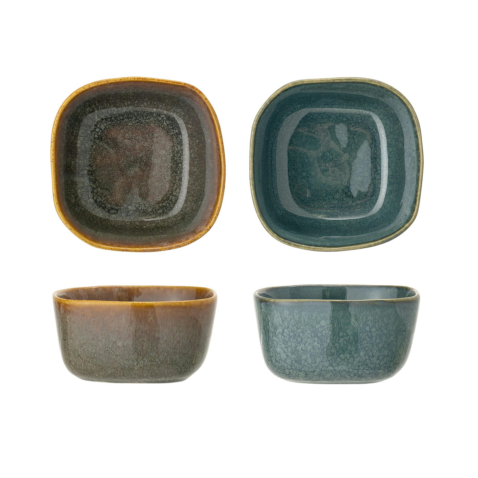 AIME - Bol de service aime vert grès x2 L14cm