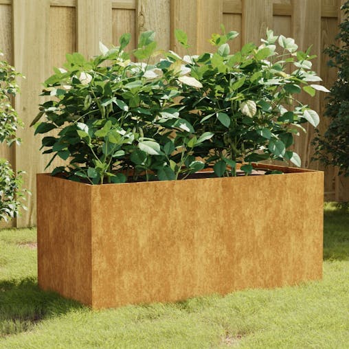 NNEVL Planter 80x40x40 cm Corten Steel