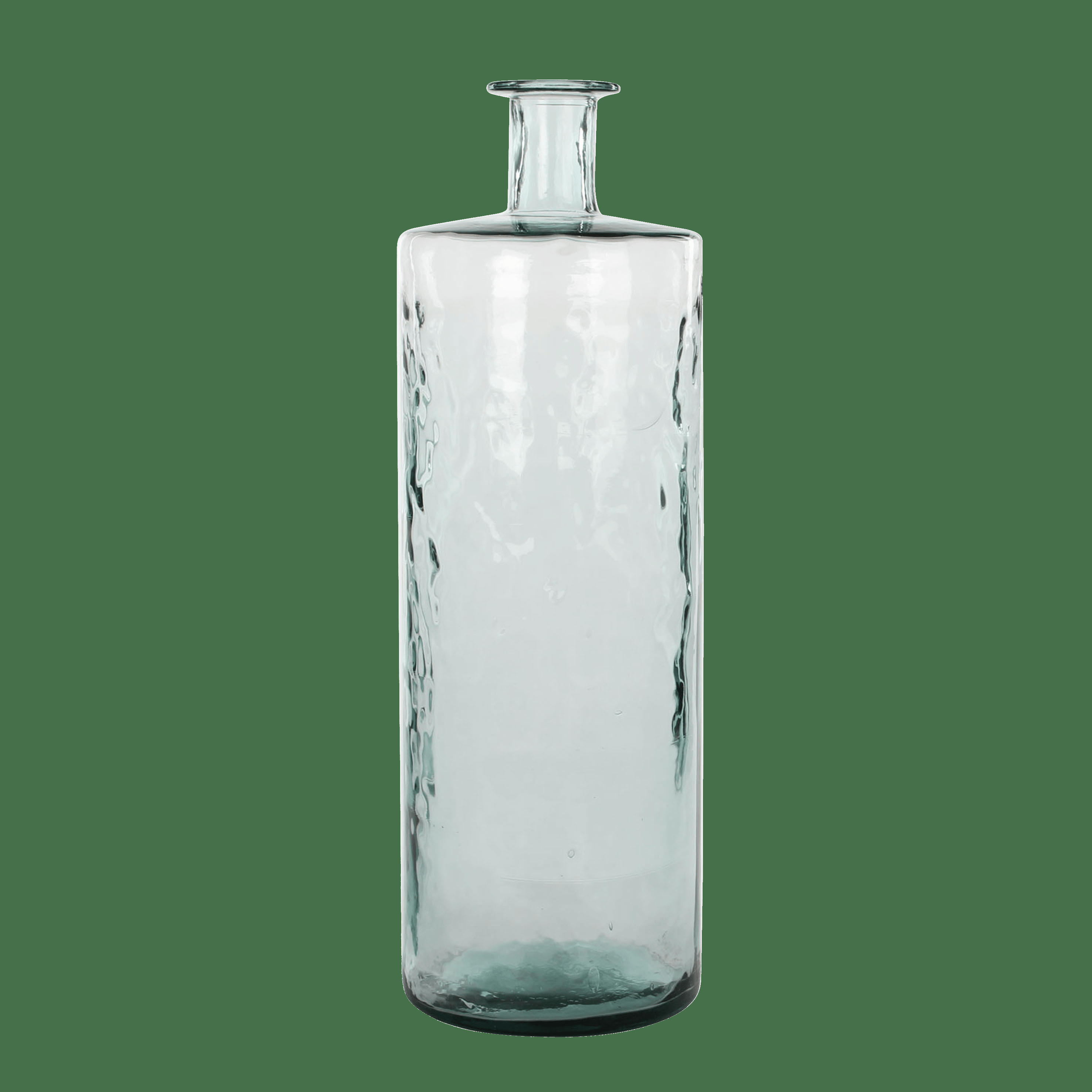 GUAN - Vase bouteille en verre recyclé H75