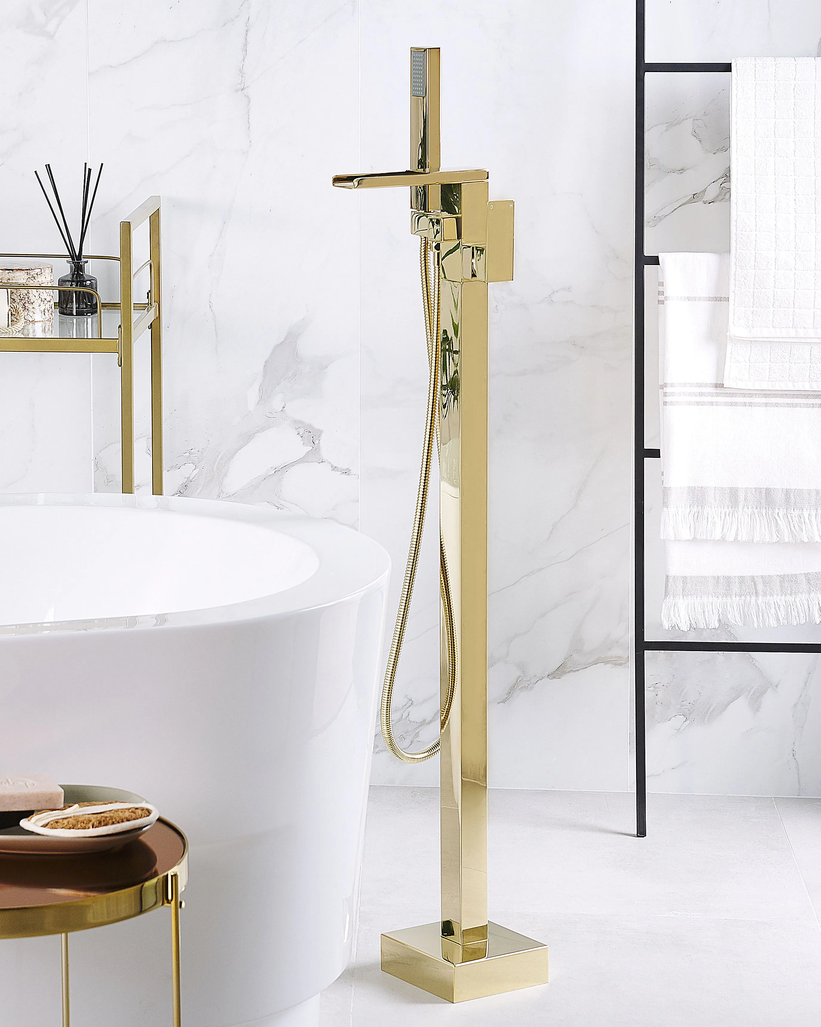 Freestanding Bathtub Faucet BOYOMA Gold