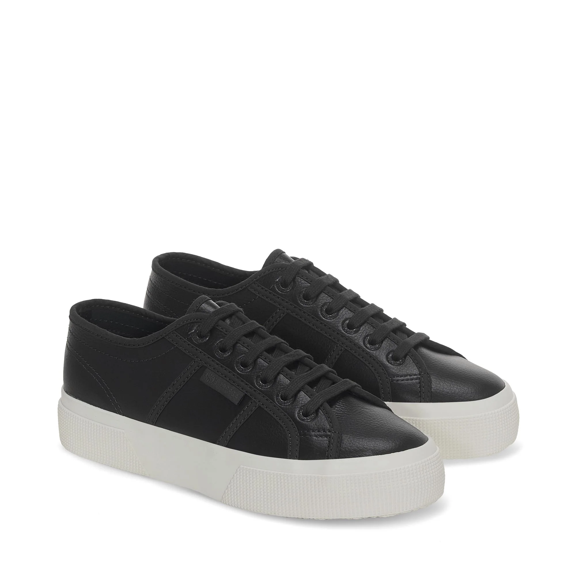 2740 PLATFORM TUMBLED LEATHER