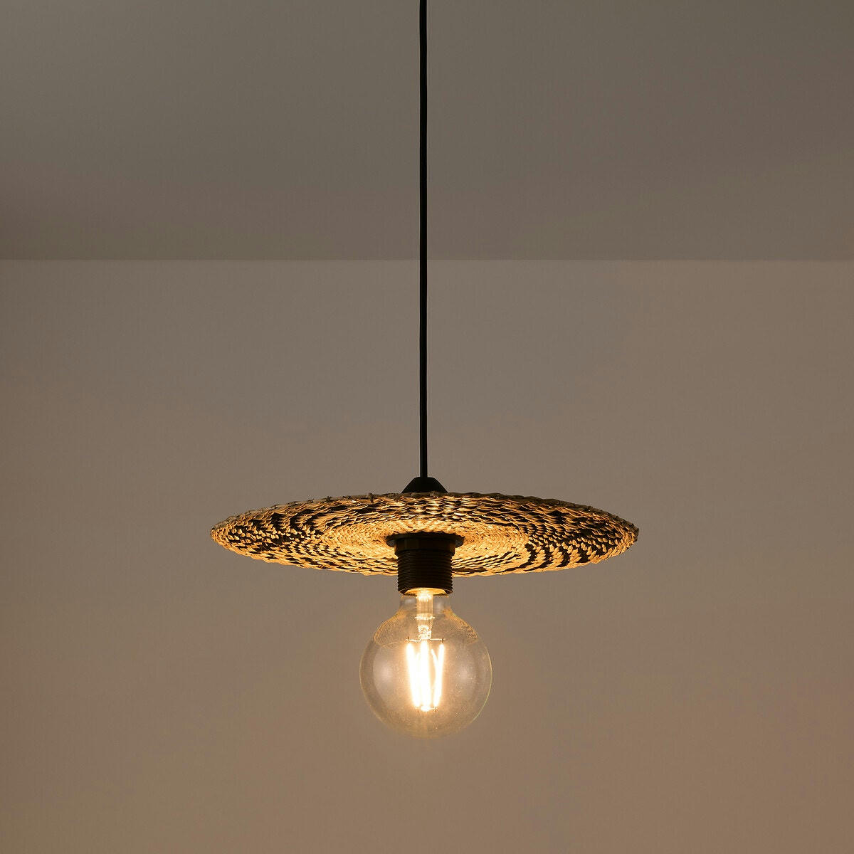 Suspension en herbier Ø30 cm, Rozeta