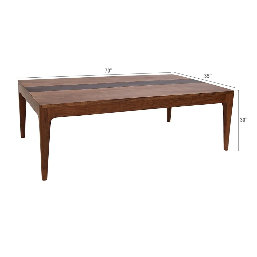 GDFStudio - Sierra Rustic Elegance Dining Table - Sophisticated and Eye-Catching Design