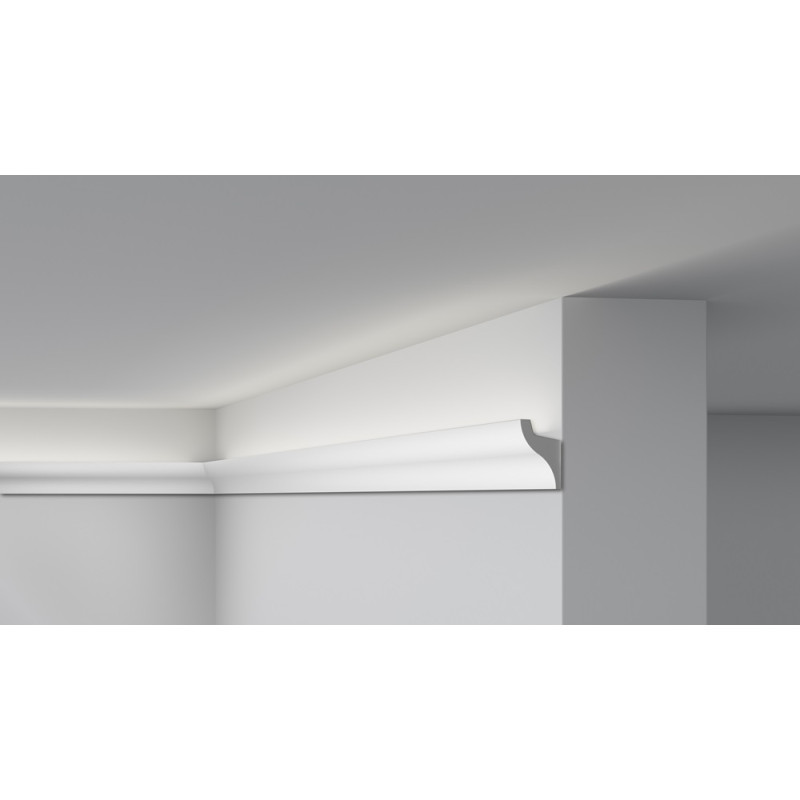 Moulure pour éclairage indirect CL11 en polymère HD 2 m NMC