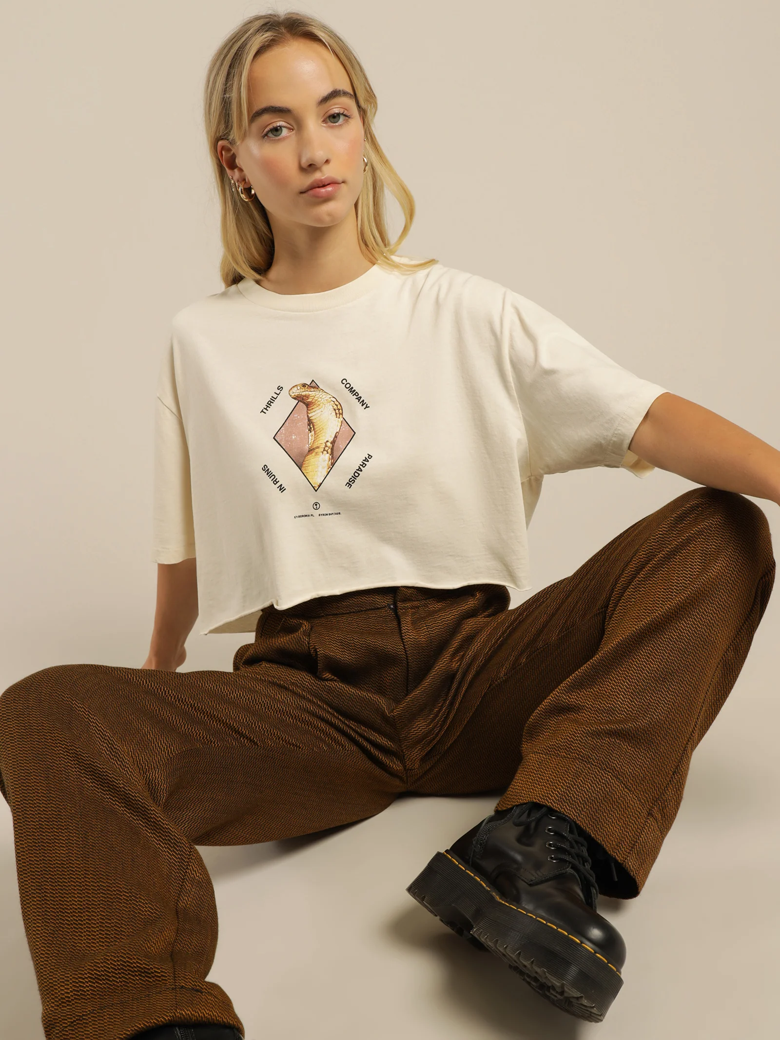 Delirium Merch Super Cropped T-Shirt