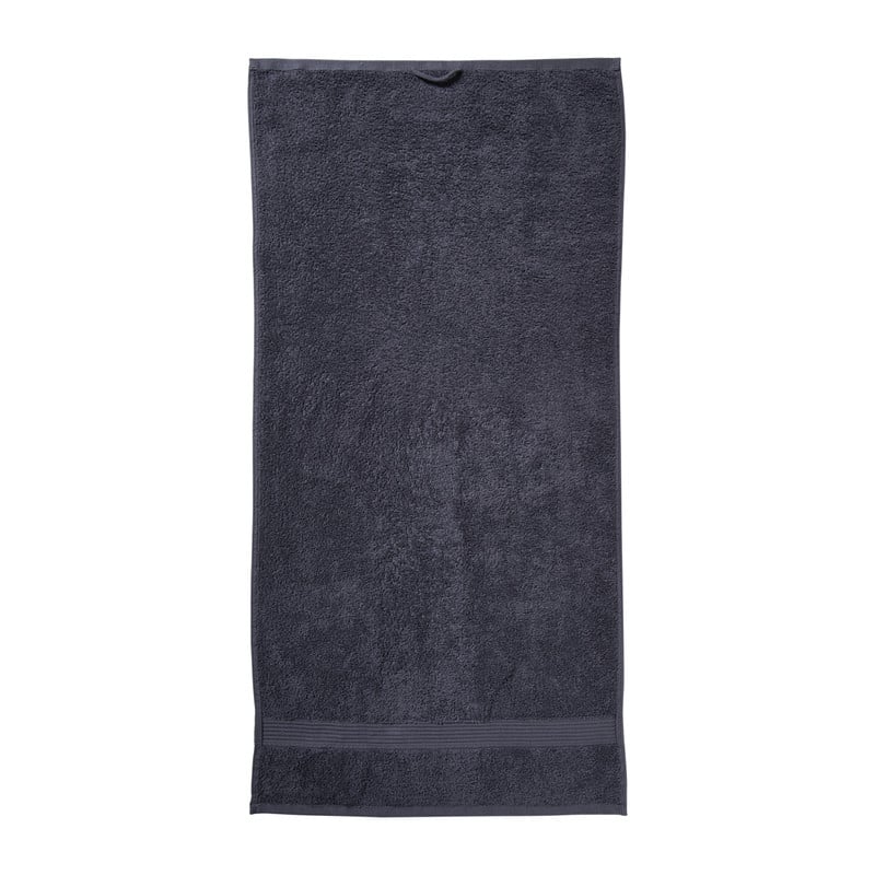Handdoek - grijs - 50x100 cm