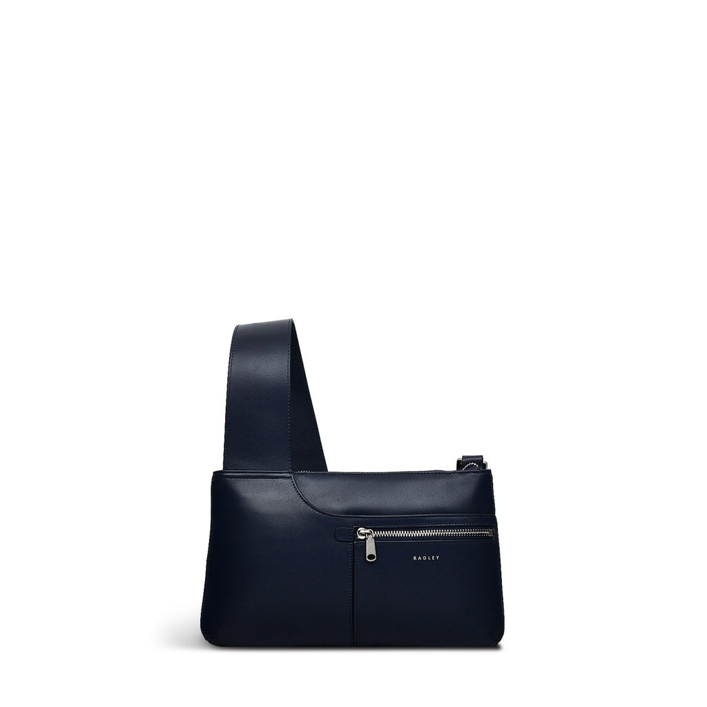 Pockets Small Ziptop Cross Body Bag - RHB18102
