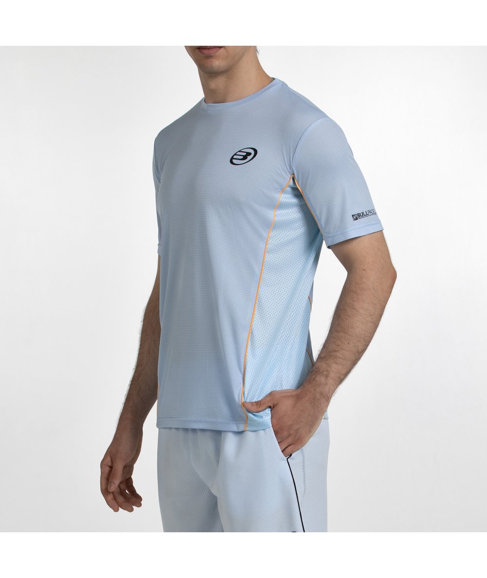 CAMISETA BULLPADEL CEREZAL AZUL GLACIAR
