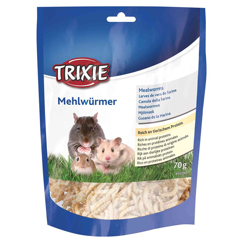 Trixie dried mealworms
