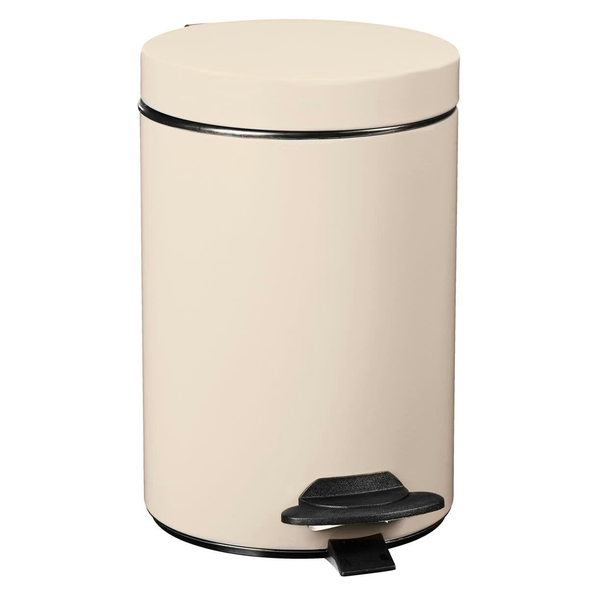 CYJEU - Poubelle de salle de bain à pédale 3L et 40 sacs poubelle 5L