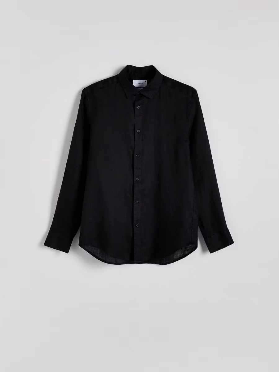 Regular Fit Linen Shirt